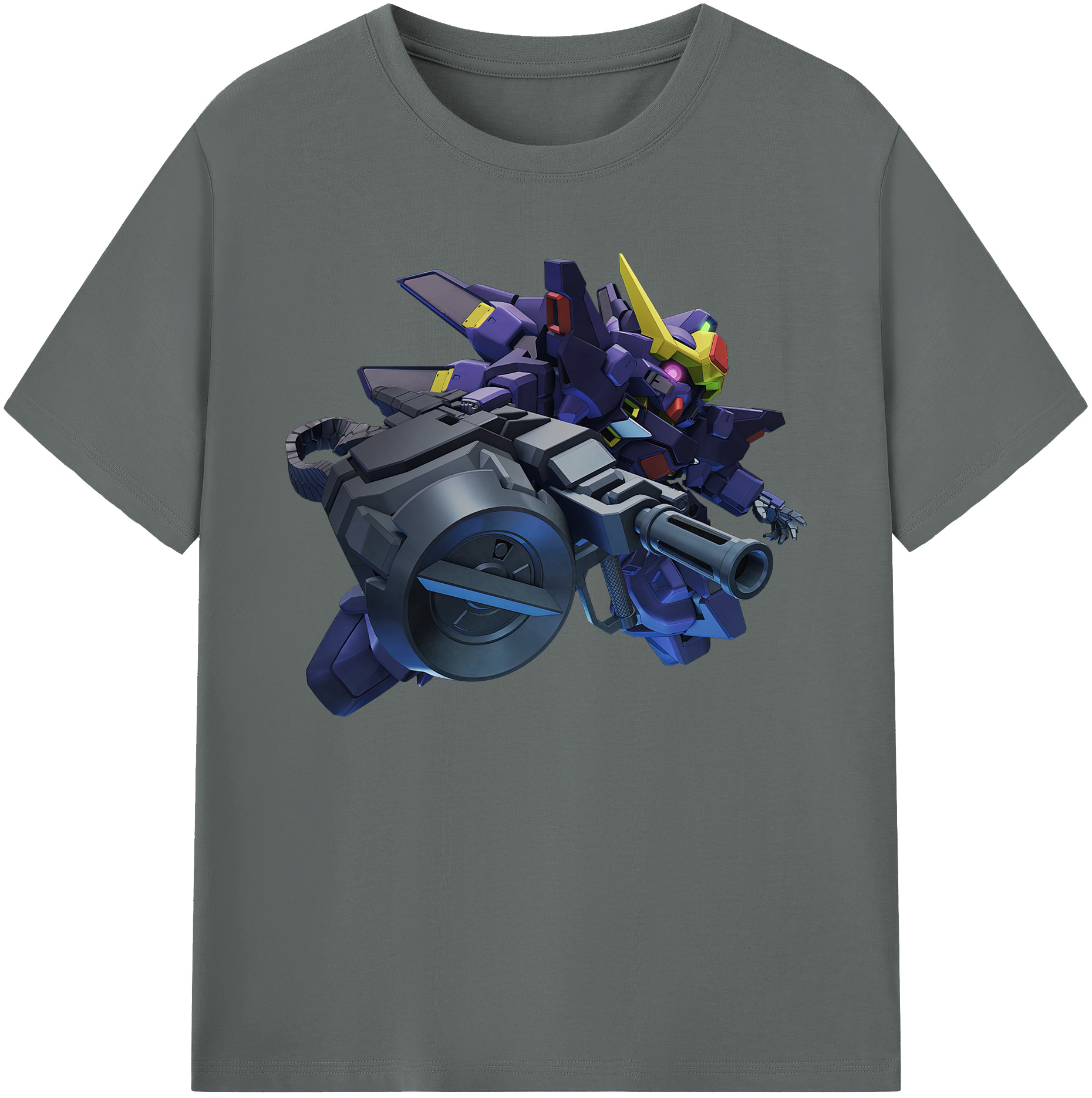（画像用） 機動戦士ガンダム Mobile Suit Gundam 綿100％ メンズ半袖Tシャツ｜肌触りやわらか＆通気性